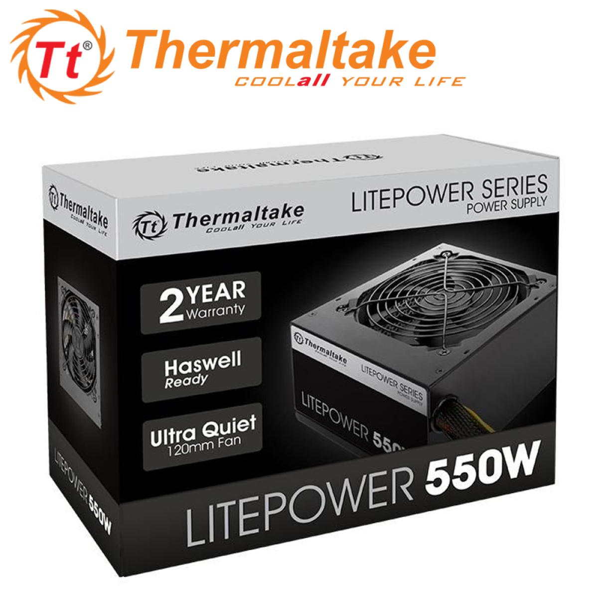 Блок питания thermaltake litepower rgb 550w обзор