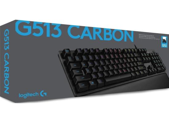 Logitech G513 RGB Mechanical with Romer-G Tactile Keyswitches