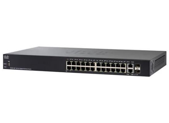 Cisco SF112 110 Series 24-Port Unmanaged Switch 2 GE Uplink
