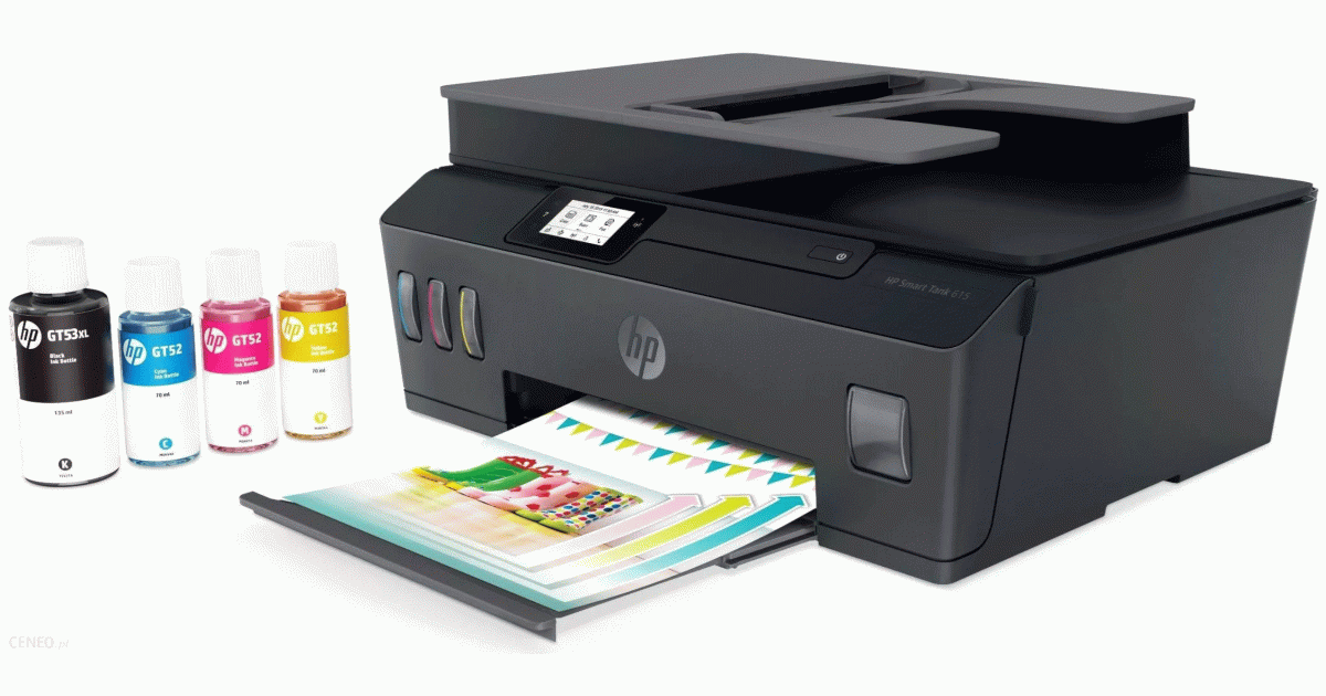 HP Smart Tank 615 Wireless AllinOne Color Printer