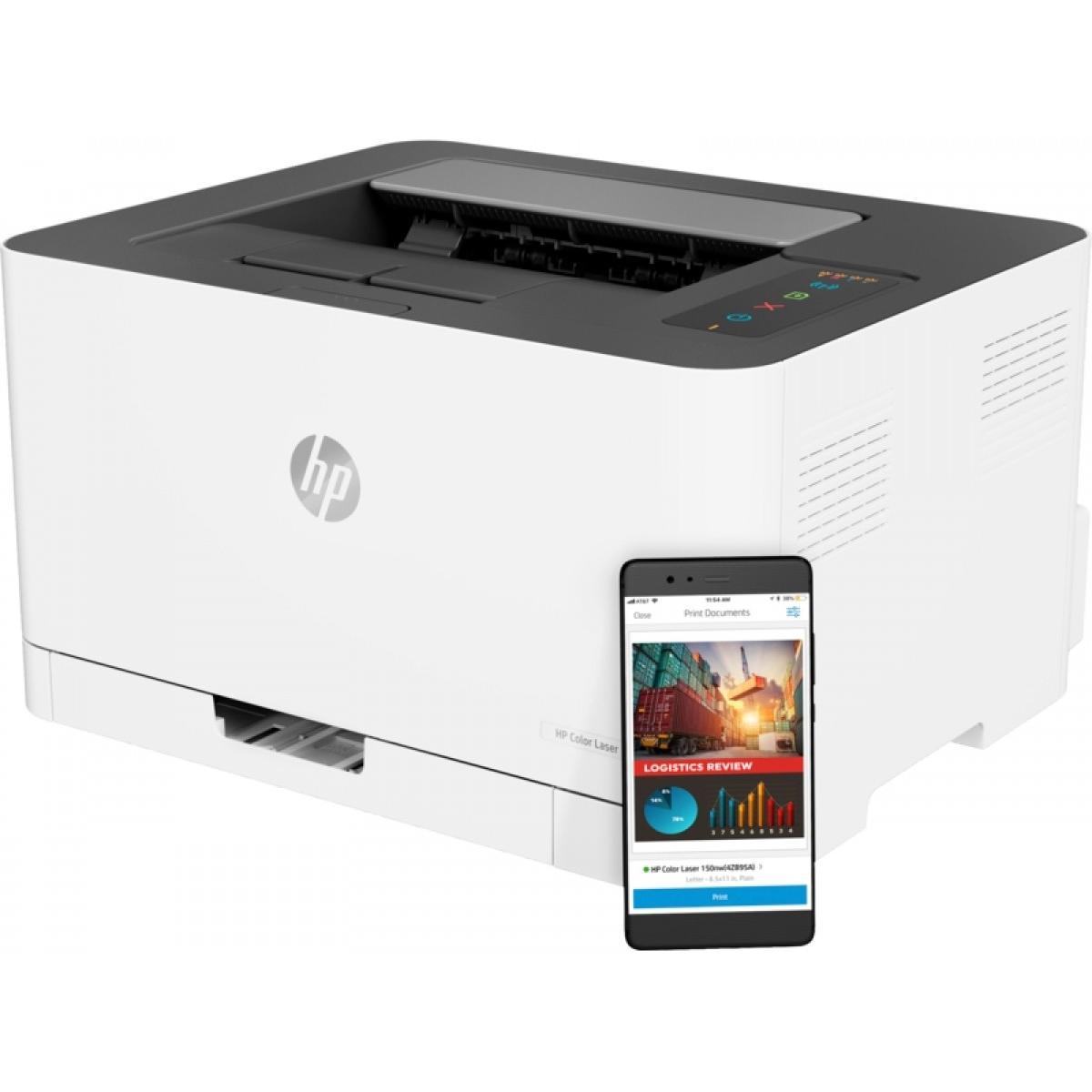 Принтер лазерный hp color laser 150a как заправлять