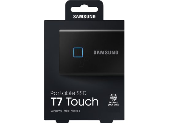 Samsung T7 2TB Touch Portable SSD USB 3.2 Black