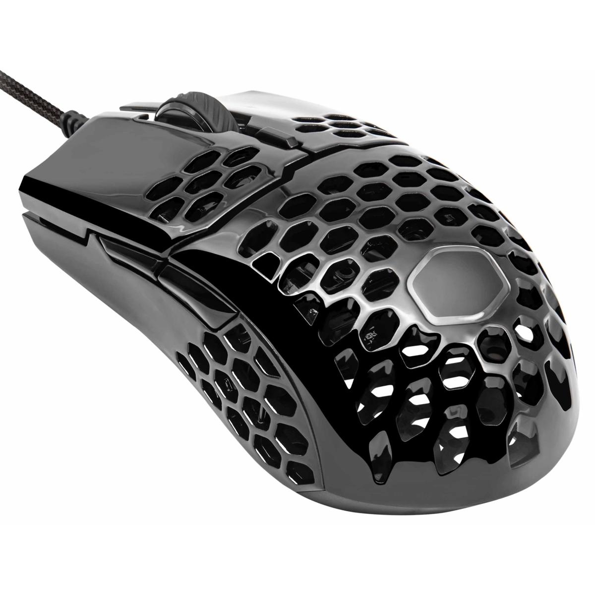 Cooler Master MM711 Glossy Black 60G w/Lightweight Honeycomb Shell | MM ...