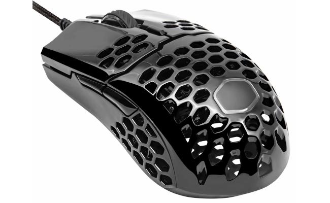 Cooler Master MM711 Glossy Black 60G w/Lightweight Honeycomb Shell