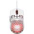 Cooler Master MM711 RGB-LED Lightweight 60g Wired 16000 DPI Optical Sensor 20 Million Click Omron Switches, Smooth Glide PTFE Feet Ambidextrous Honeycomb Shell - White Matte