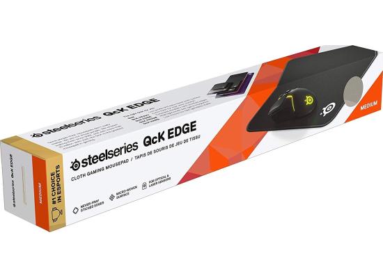 SteelSeries QcK Edge 63822 Medium Stitched Edge Cloth Mouse Pad