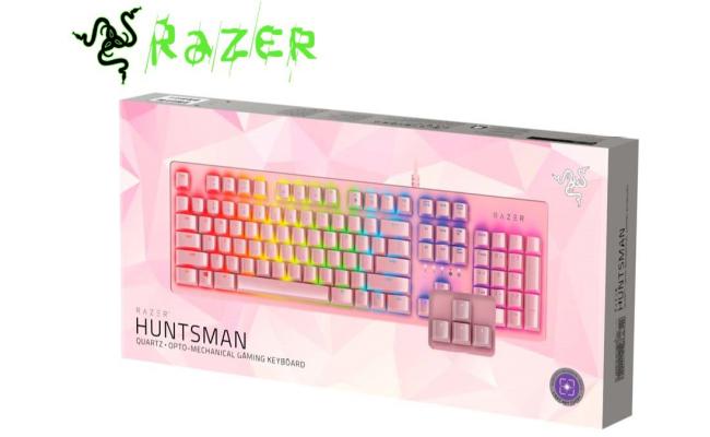 Razer Huntsman Gaming Keyboard Quartz Pink Razer Huntsman Gaming Keyboard Quartz Pink
