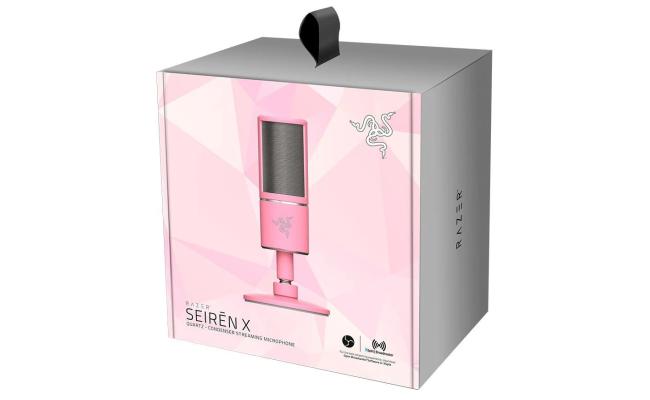 Razer Seiren X USB Streaming Microphone Quartz Pink
