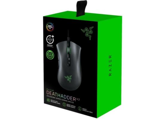 Razer DeathAdder v2 Gaming Mouse 20K DPI Optical Sensor