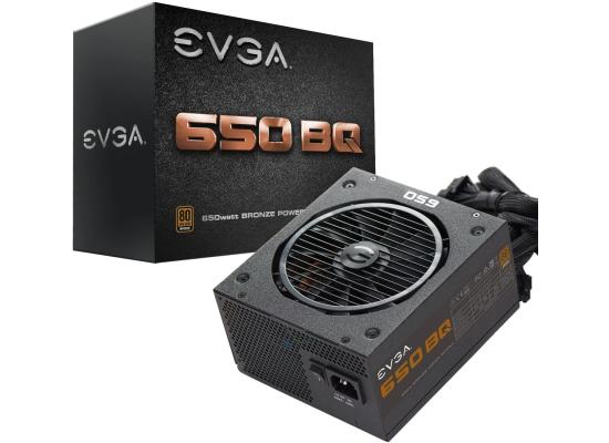 EVGA 650 BQ 650W 80+ Bronze Semi Modular Power Supply