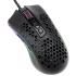Redragon M808 Storm Lightweight RGB 85g Ultralight Honeycomb Shell 12,400 DPI Optical Sensor 7 Programmable Buttons Super-Lite Cable - Black