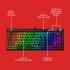 HP HyperX Alloy Elite 2 RGB Mechanical Gaming Keyboard - HyperX Red Switches