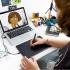 Wacom One by Wacom CTL-672-N Ideal for Work from Home & Remote Learning - Works With Chromebook (Medium) -  Black