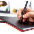 Wacom One by Wacom CTL-672-N Ideal for Work from Home & Remote Learning - Works With Chromebook (Medium) -  Black