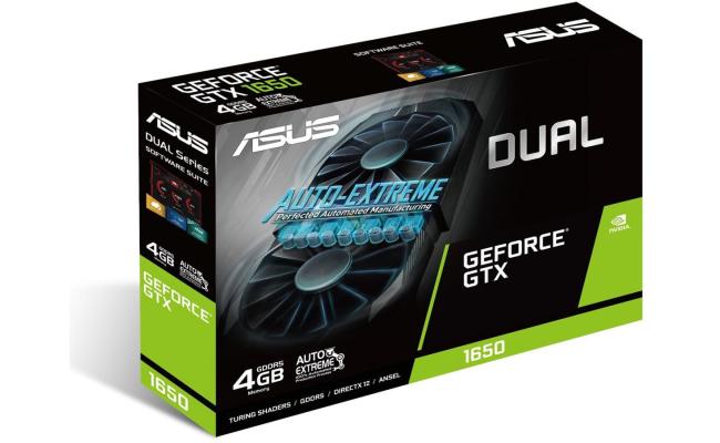 Asus GeForce GTX 1650 4GB DDR5 Dual-Fan Edition