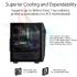ASUS TUF GT301 Honeycomb Panel Aura RBG Gaming Case