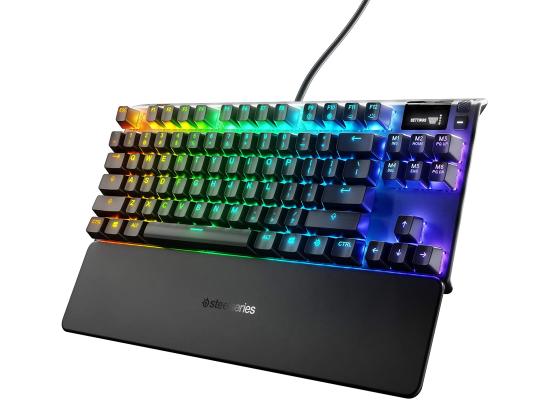 SteelSeries Apex 7 TKL Compact Mechanical Keyboard - Blue Switch