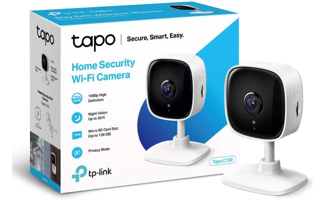 TP-Link Tapo C100 Smart Security Camera Indoor CCTV
