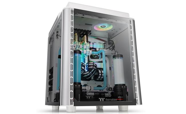 Thermaltake Level 20 HT Snow Edition 4 Fully Modular Tempered Glass