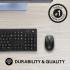 Logitech Wireless Mouse M190 Full Size Ambidextrous Curve Design