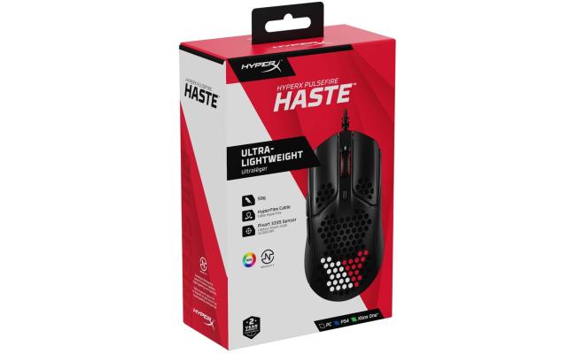 HyperX Pulsefire HasteUltralight Honeycomb Shel 16000 DPI Mouse
