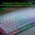 Razer Huntsman Mini 60% Clicky Optical-Mechanical Switches Doubleshot PBT Keycaps Detachable USB-C Cable (Red Switch) - Mercury