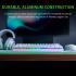Razer Huntsman Mini 60% Clicky Optical-Mechanical Switches Doubleshot PBT Keycaps Detachable USB-C Cable (Red Switch) - Mercury