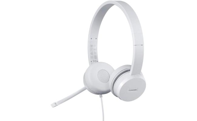 Lenovo 110 USB Headset Noise Canceling Adjustable Mic Long Cable Support Chromebook