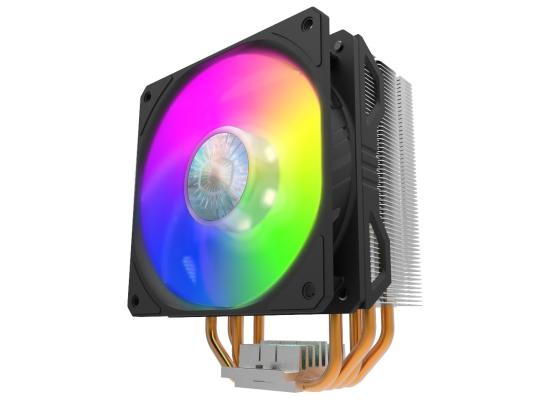 Cooler Master HYPER 212 ARGB EDITION CPU Cooler 4 HeatPipes Addressable RGB Fan