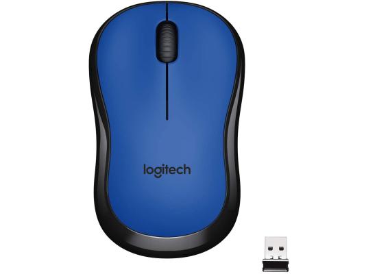 Logitech M220 Silent Wireless Mobile Mouse - Blue