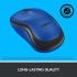 Logitech M220 Silent Wireless Mobile Mouse - Blue