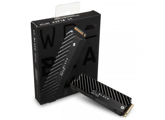 WD BLACK SN750 NVMe M.2 2280 500GB PCI-Express 3.0 x4 64-layer 3D NAND (SSD) w/ Heatsink