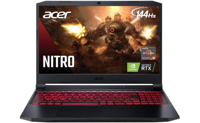 Acer Nitro 5 (2021) AN515-45-R0ZH NEW 5Gen AMD Ryzen 5 6-Cores w/ RTX 3050 IPS 144Hz