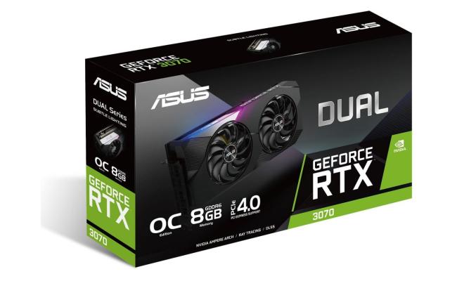 ASUS GeForce RTX 3070 V2 OC Dual Edition 8GB GDDR6