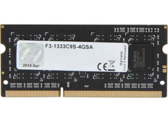 G.SKILL 4GB 204-Pin DDR3 SO-DIMM DDR3 1333 (PC3 10666)