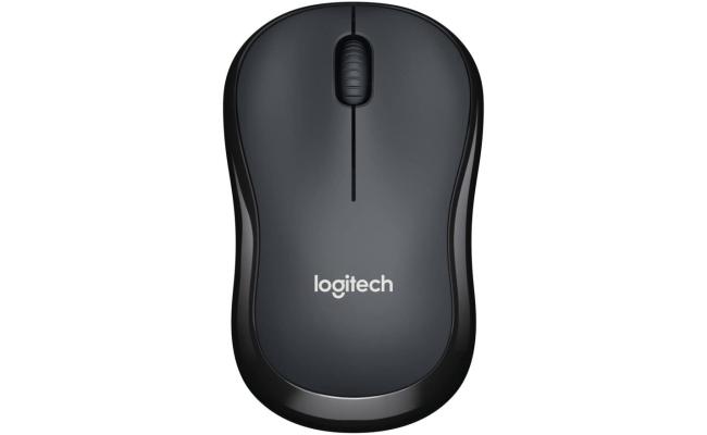 Logitech M220 Silent Wireless Mobile Mouse - Black