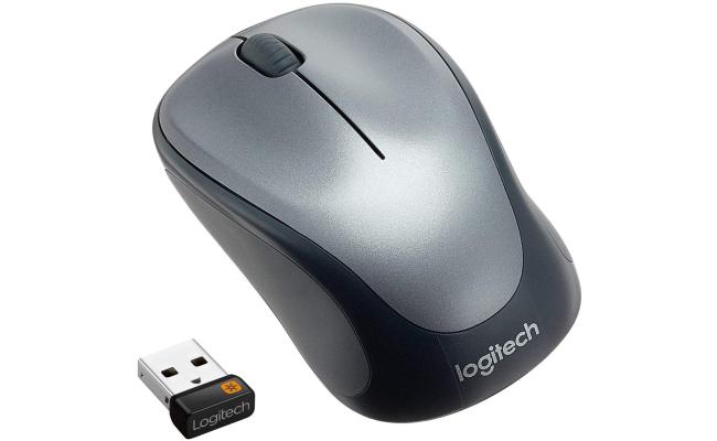Logitech M235 Wireless 2.4GHz with USB Unifying Receiver 1000 DPI Optical Tracking 12 Month Battery For PC & Mac - Grey Logitech M235 Wireless 2.4GHz with USB Unifying Receiver 1000 DPI Optical Tracking 12 Month Battery For PC & Mac - Grey