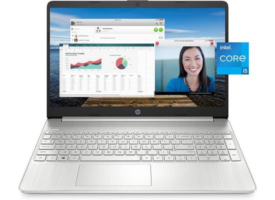 HP Laptop 15-dw3087ne NEW Intel 11th Gen Core i5 w/ SSD + 2GB Graphic - Silver