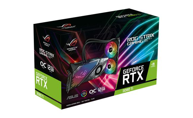ASUS ROG STRIX GeForce RTX 3080 Ti 12GB GDDR6X Video Card w/ Liquid Cooling