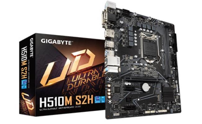 GIGABYTE H510M 2SH Ultra Durable 6+2 Phases PCIe 4.0 Support M.2