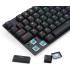 Redragon K607 APS RGB Super Slim TKL Wired Mechanical Gaming Keyboard - Black