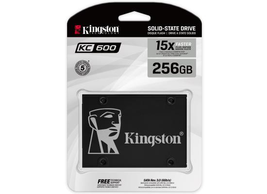 Kingston KC600 256GB SATA III Solid State Drive (SSD)