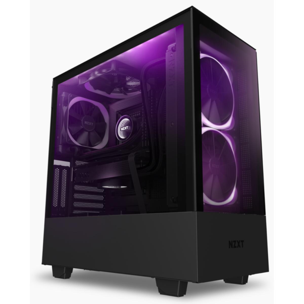 NZXT Black H510 Elite Mid Tower Windowed PC Gaming Case | CA-H510E-B1 ...