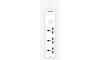 LINKCOMN LC-PS301 Power Strip 3-Outlet w/ 1.5m Power Cord
