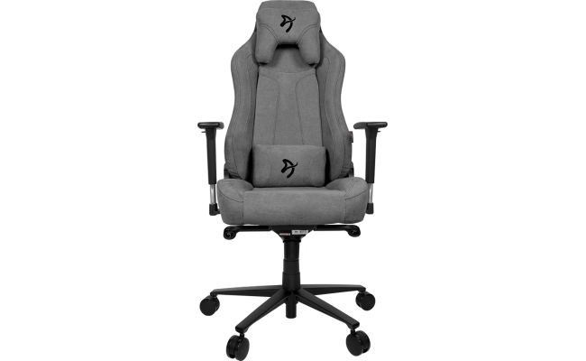 Arozzi Vernazza Soft Fabric Gaming Chair Multi-Dimensional Armrests Rocking & Lock-Tilt Function Adjustable Height & Backrest 3D Armrests - Ash Arozzi Vernazza Soft Fabric Gaming Chair Multi-Dimensional Armrests Rocking & Lock-Tilt Function Adjustable Height & Backrest 3D Armrests - Ash