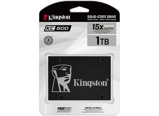 Kingston KC600 1TB SATA III Solid State Drive (SSD)
