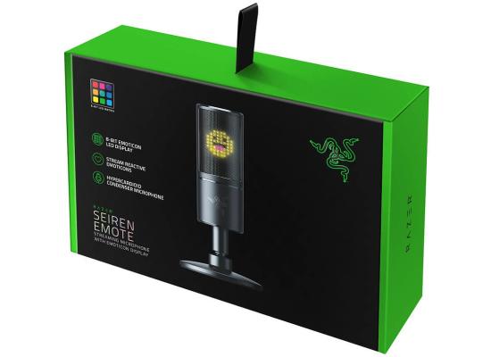 Razer Seiren Emote Streaming Microphone -  Adjustable Stand