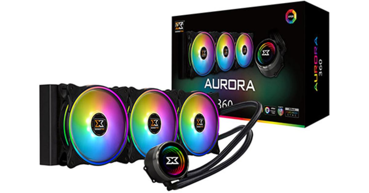 Nero Xigmatek Kit Watercooling Aurora 360 RGB 