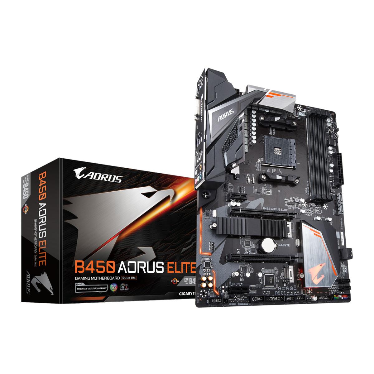 Gigabyte b450 aorus elite установка ssd m 2