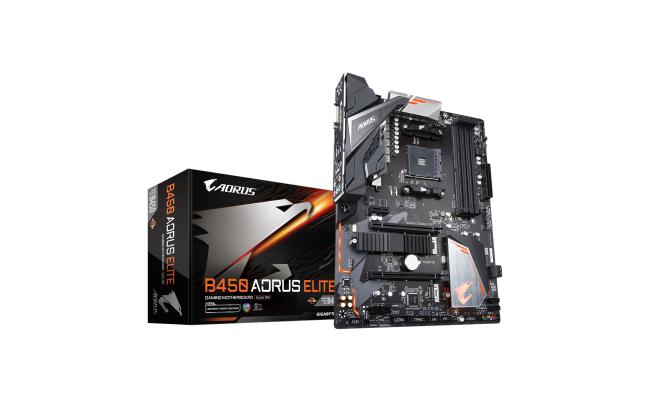 Gigabyte b450 aorus elite какие процессоры поддерживает